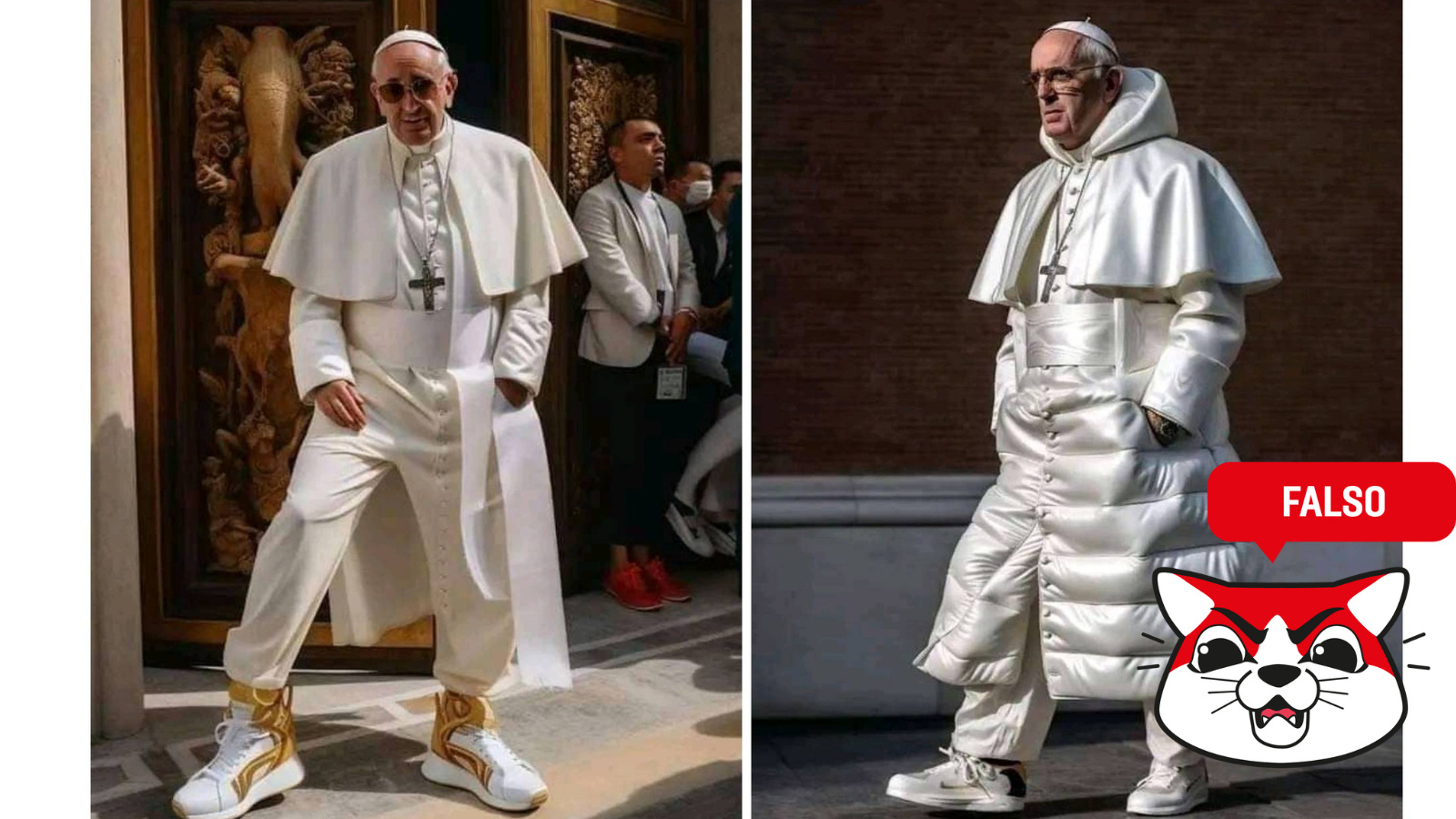 No, el papa Francisco no vistió ropa ‘aesthetic’: las fotos fueron hechas con inteligencia artificial