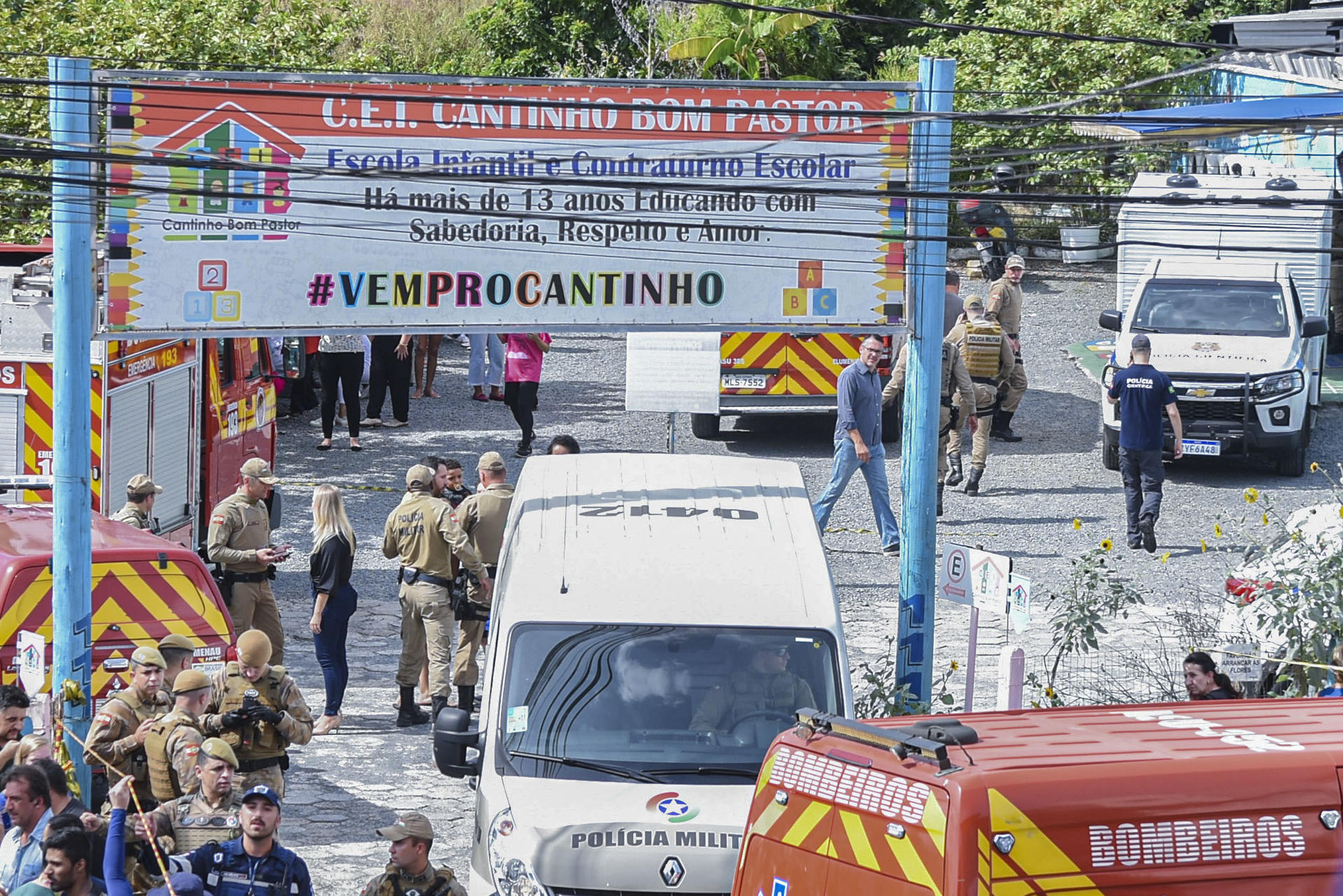 Al menos cuatro niños mueren en un ataque a una guardería en Brasil