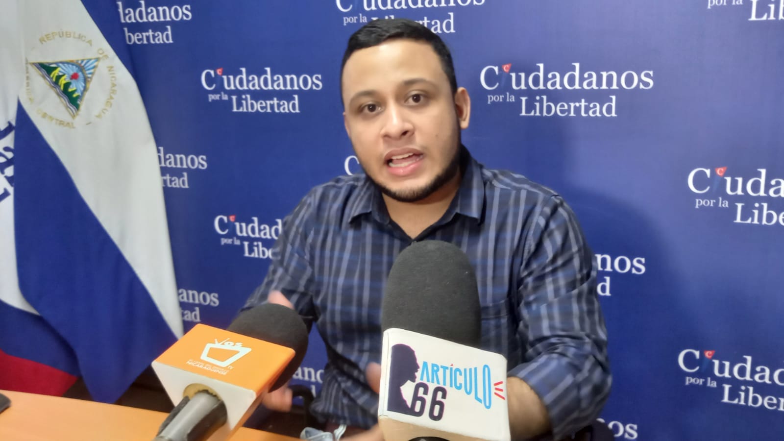 La Policía Orteguista secuestra al  vicepresidente del Movimiento 19 de Abril