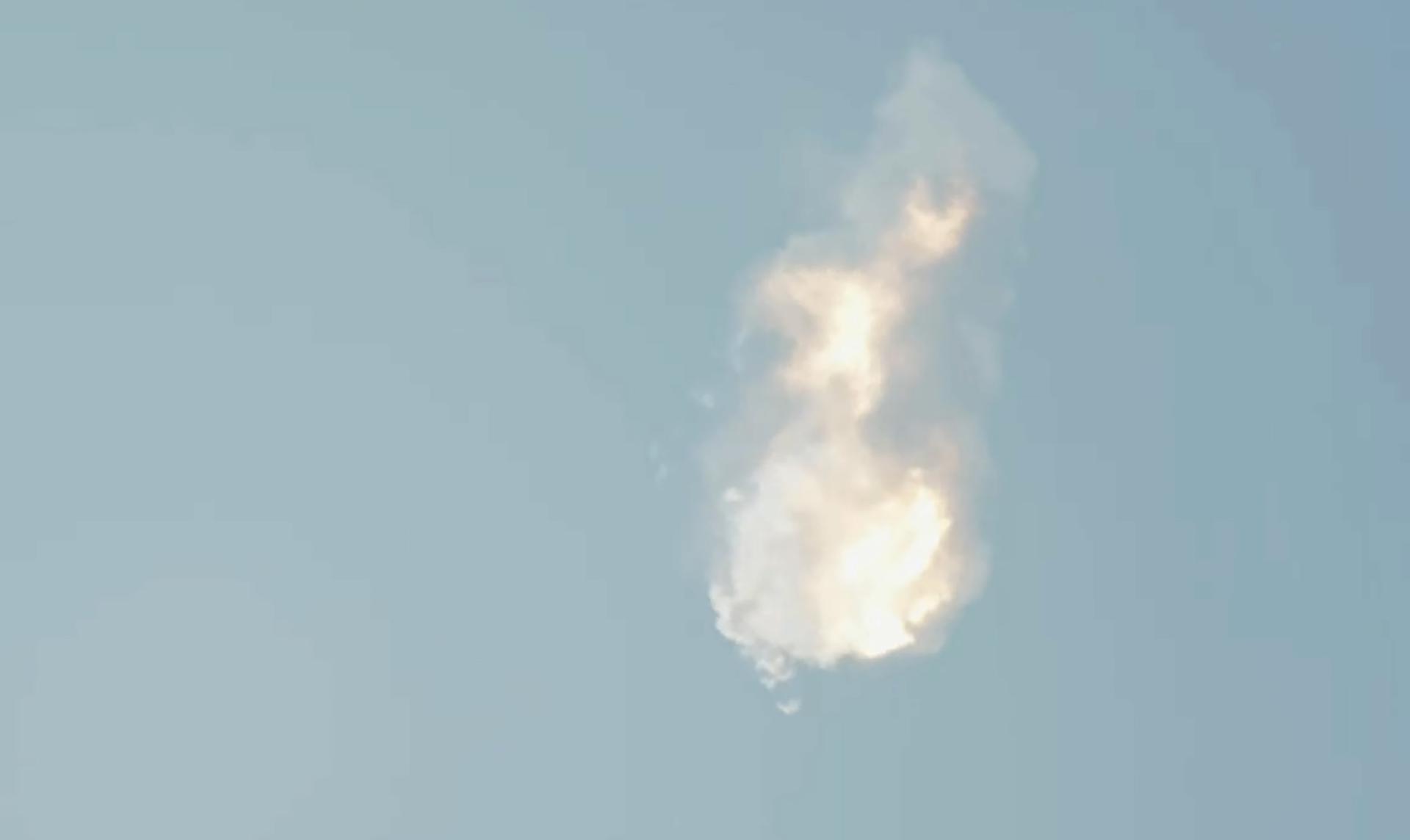 Explota el cohete Starship en los cielos de Texas poco después de despegar