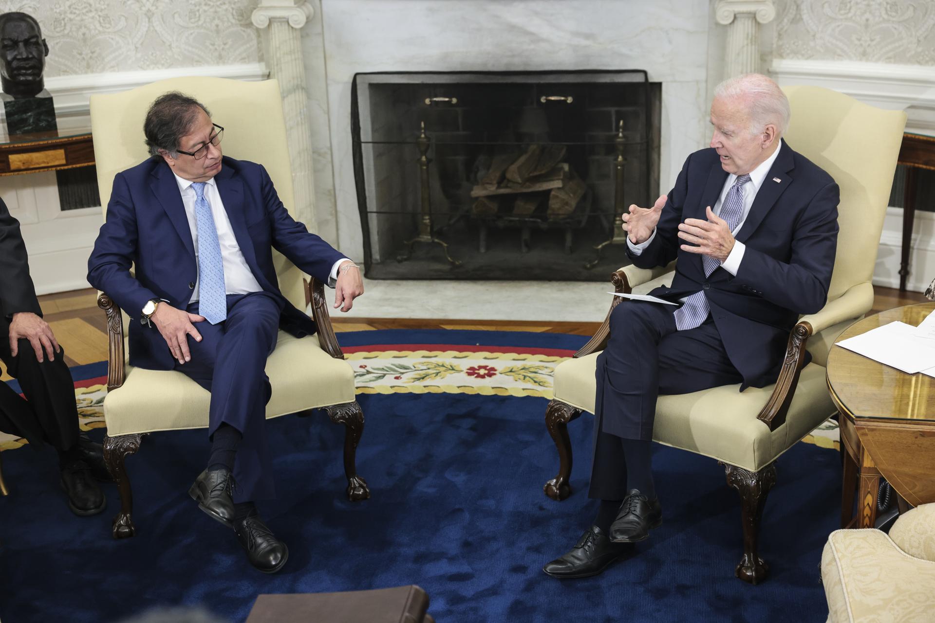 Biden agradece a Petro su «franca» defensa de los derechos humanos