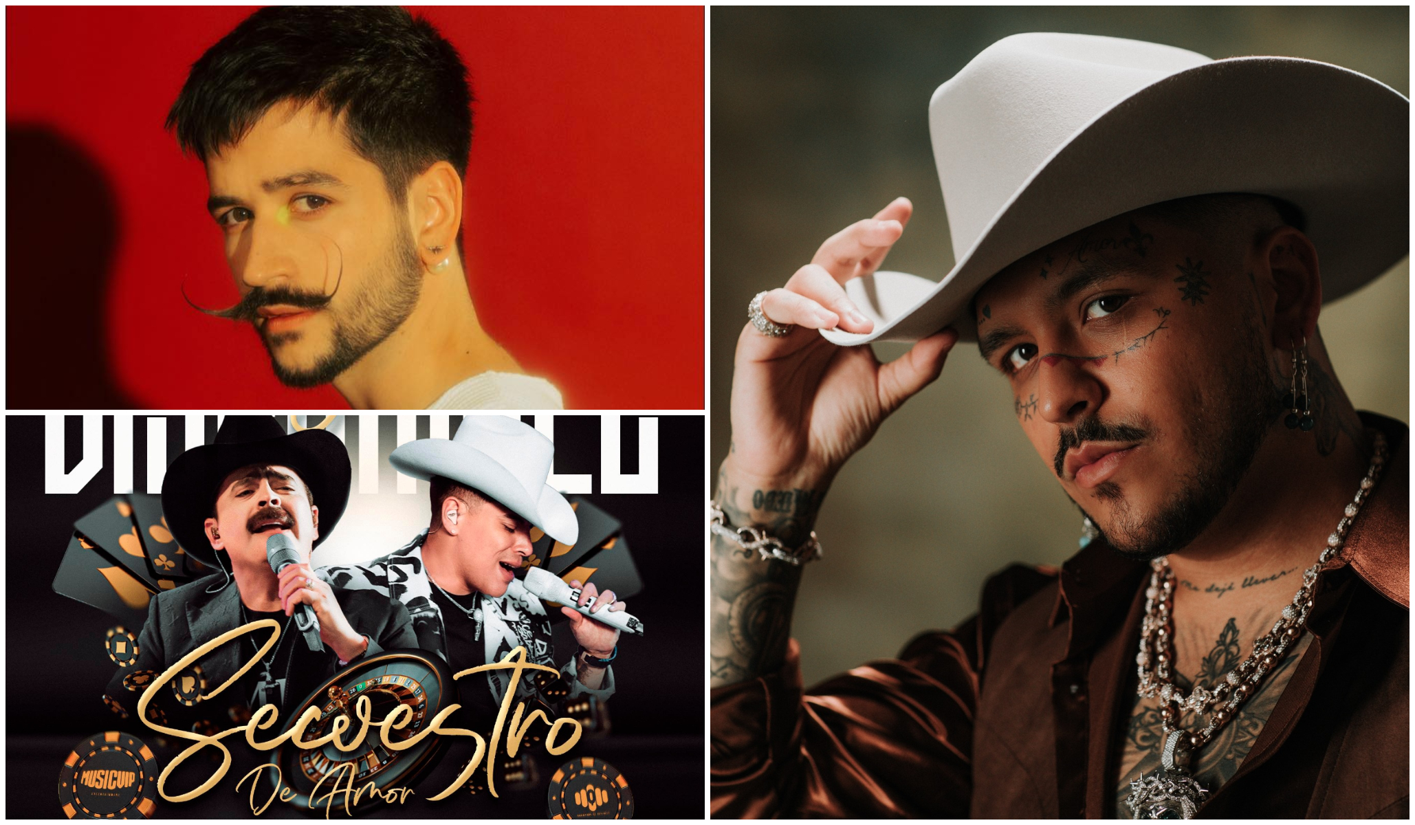 Camilo, Christian Nodal y Grupo Firme: los próximos conciertos en Nicaragua 