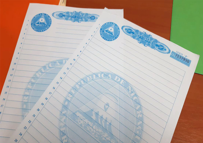 Ortega da el primer paso para poner fin a la venta de papel sellado en físico 