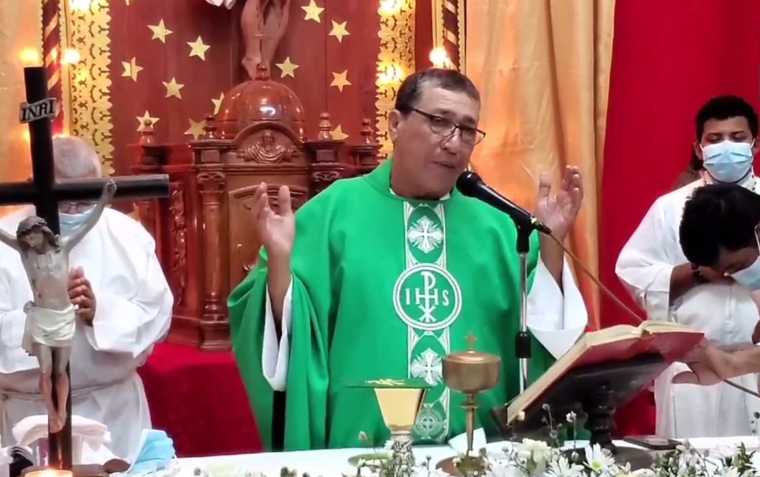 Jueza manda a prisión al sacerdote que atropelló a un ciclista en El Viejo