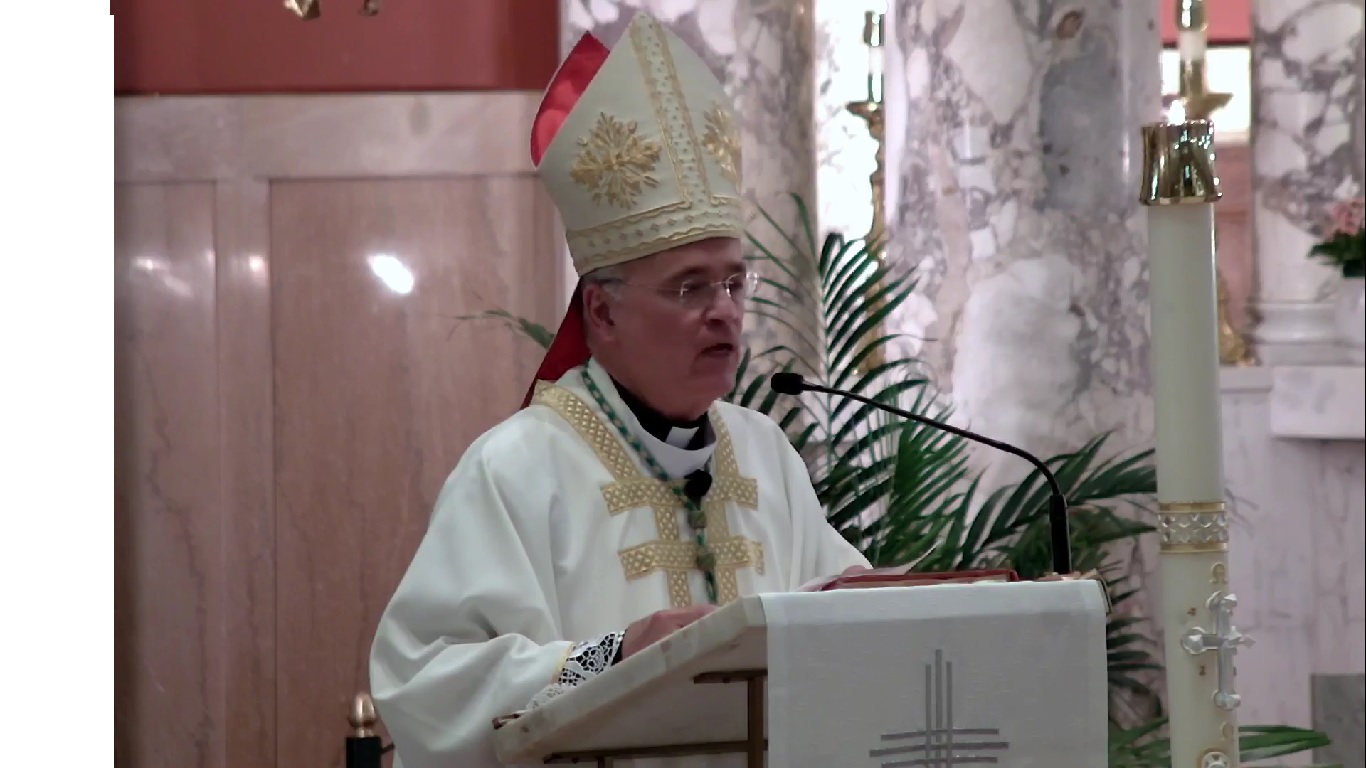 Monseñor Báez: “La Iglesia católica sigue siendo calumniada, perseguida y ultrajada”