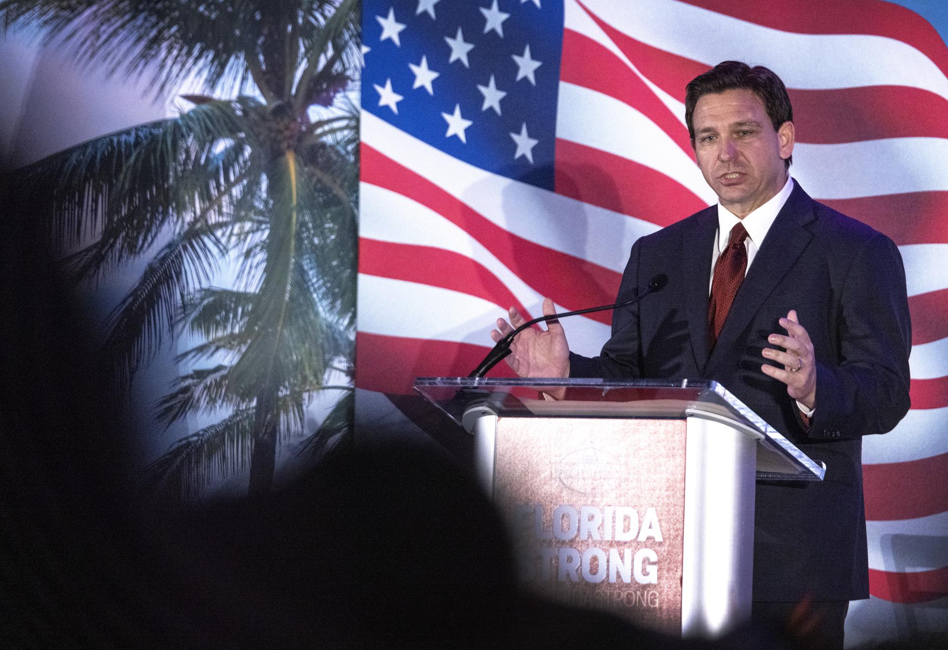 Ron DeSantis presenta su candidatura para las elecciones presidenciales de 2024 en EE.UU.