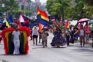 El sur de México grita a favor de los derechos de la comunidad LGBT