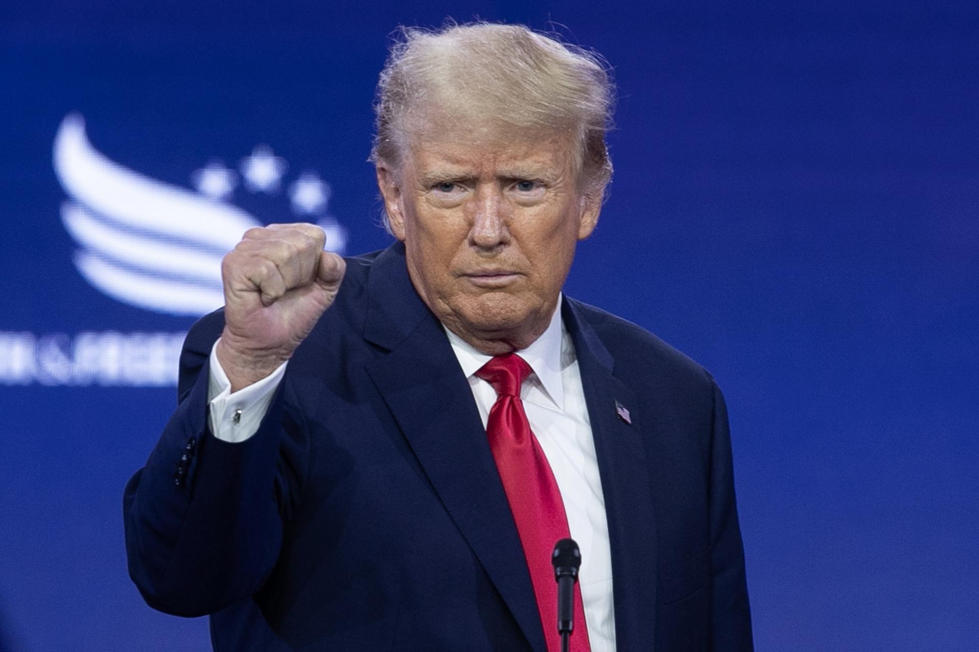Trump endurece sus críticas contra Biden en un intento de recuperar su popularidad