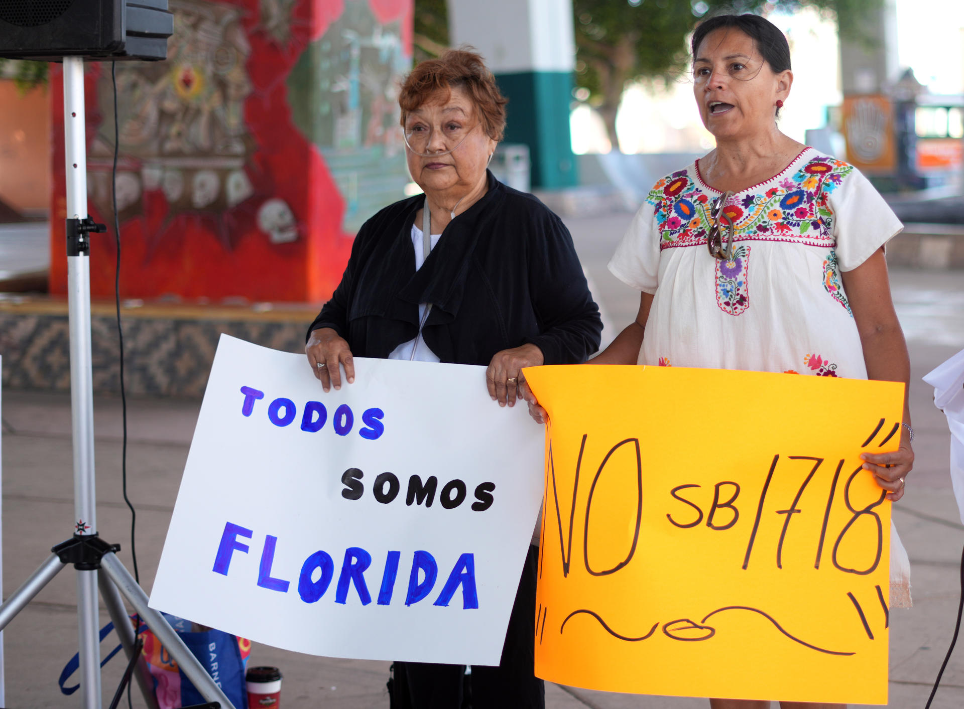 La capital de Florida se llena de inmigrantes del país que rechazan la ley de DeSantis