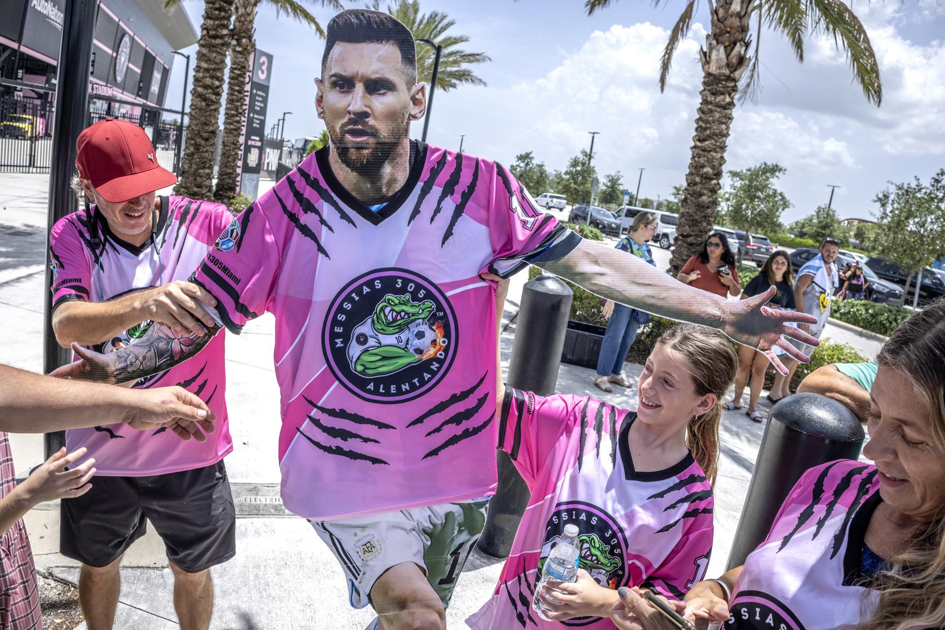 Messi llega a Miami para iniciar su aventura en la MLS