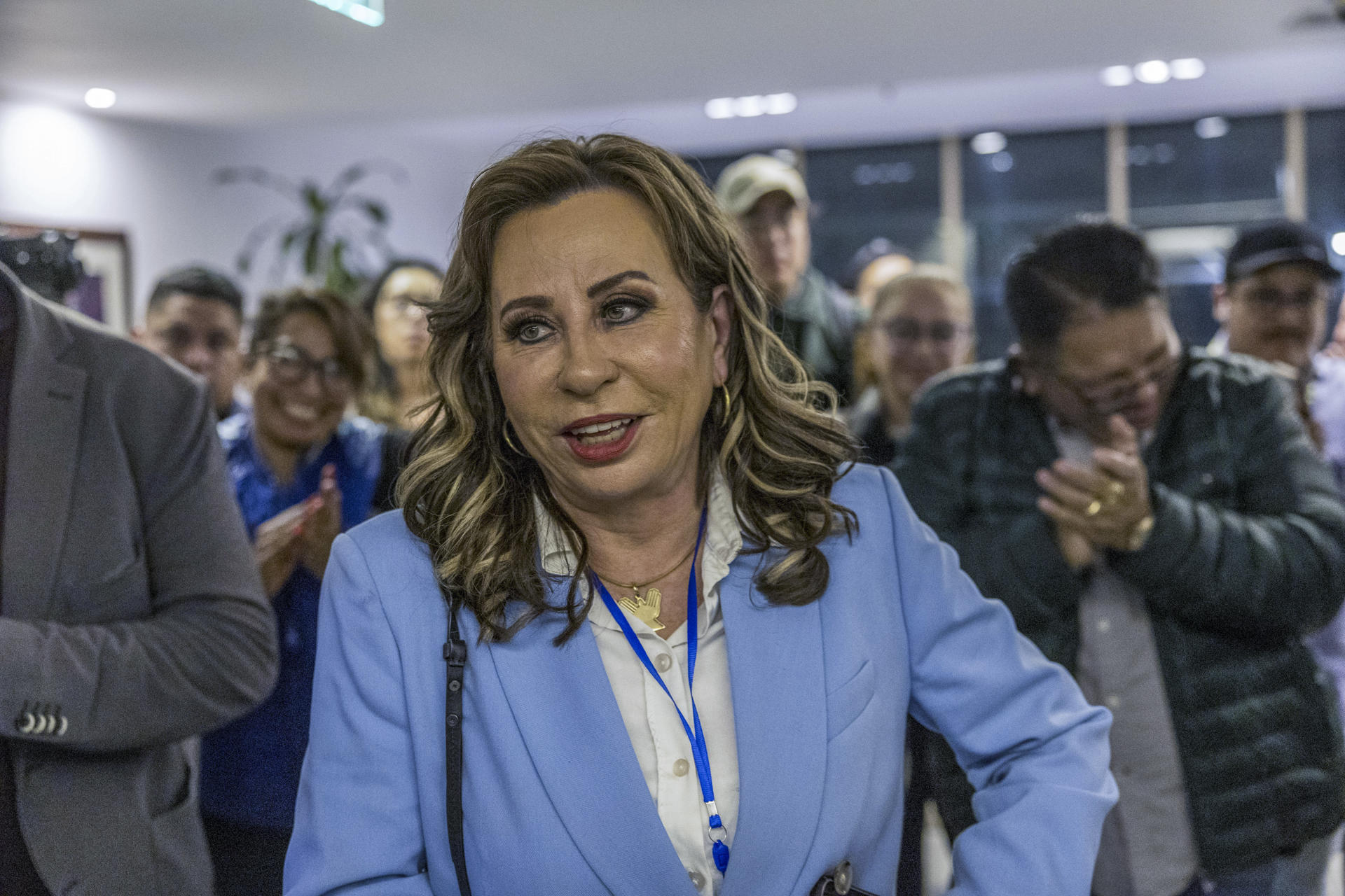 Candidata presidencial de Guatemala pide que se respete la segunda vuelta electoral