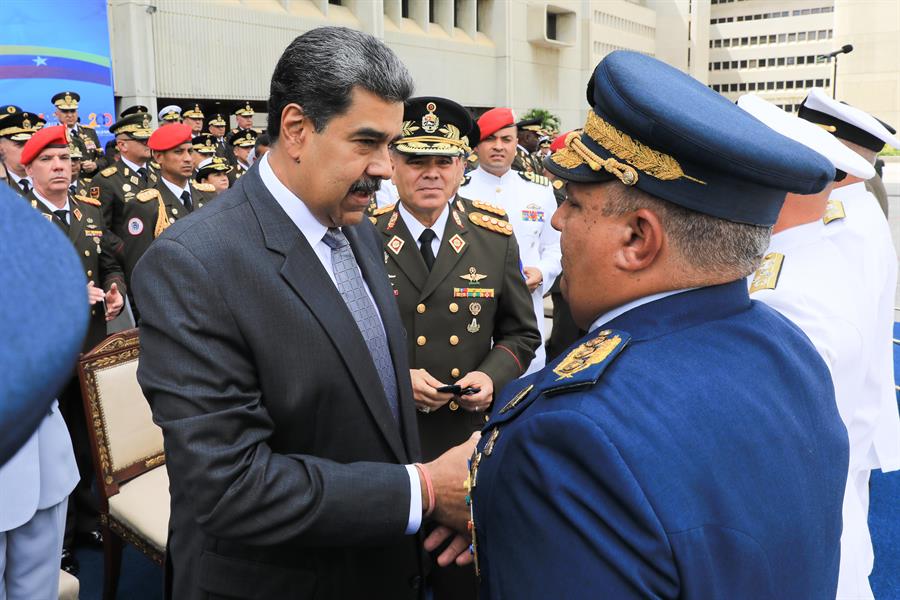 Nicolás Maduro asegura que Venezuela está «consolidando» el poder militar