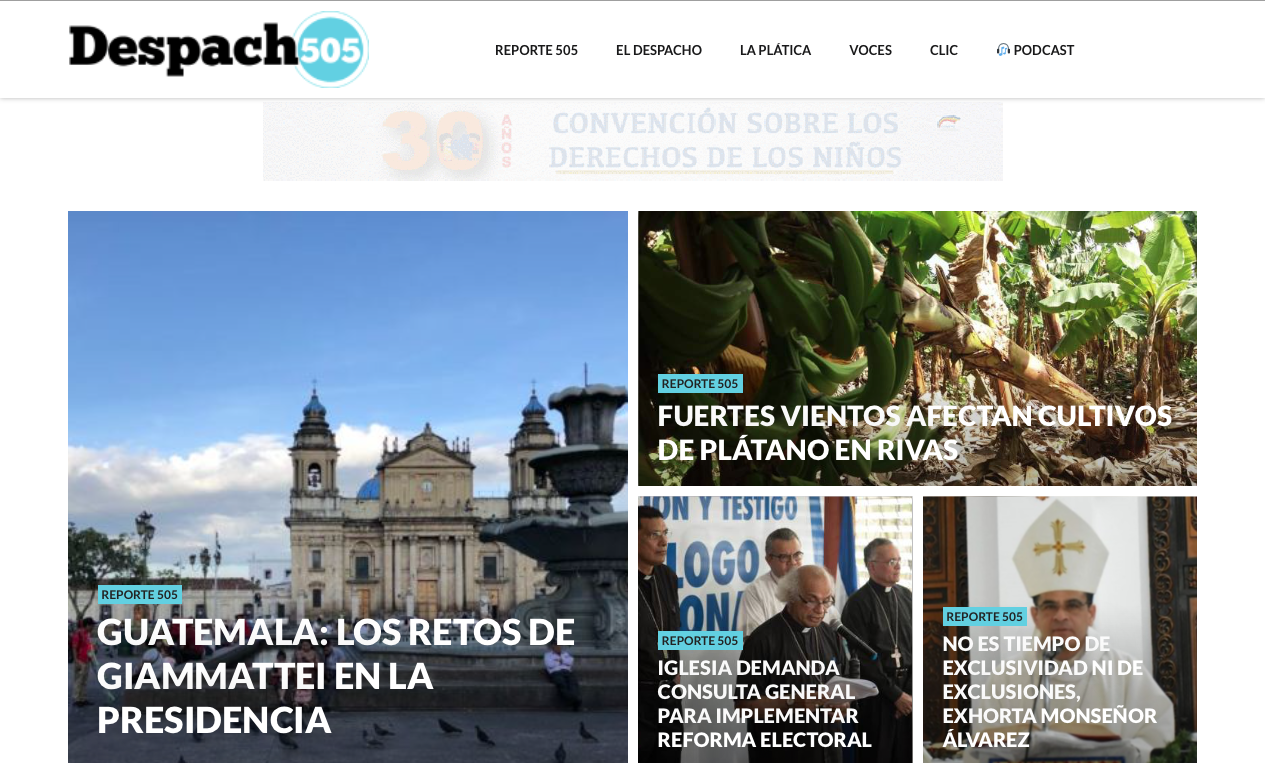 Despacho 505: Un año haciendo periodismo independiente
