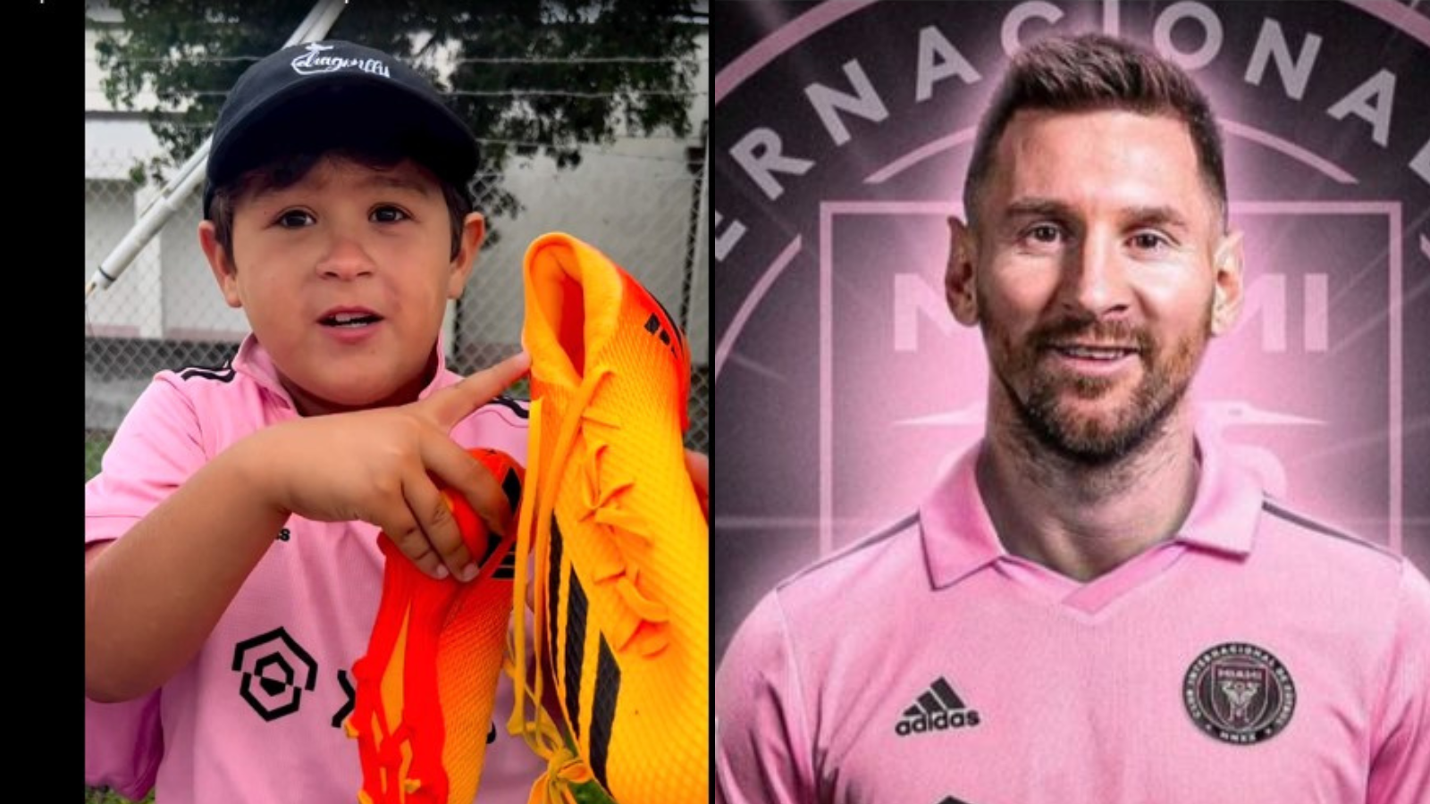 “Firmame estos tacos Messi, ¿qué tanto te cuesta?”, la súplica de un niño nicaragüense que busca al astro argentino en Miami