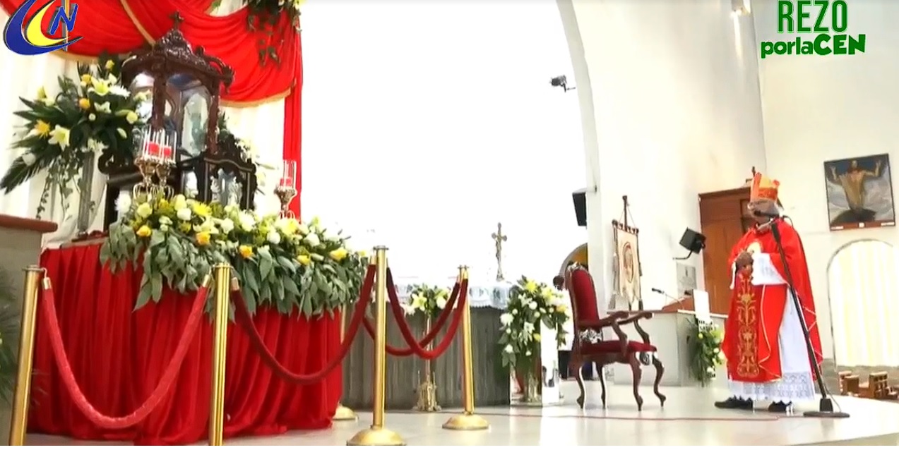 El cardenal Brenes recuerda el atentado contra la imagen de la Sangre de Cristo