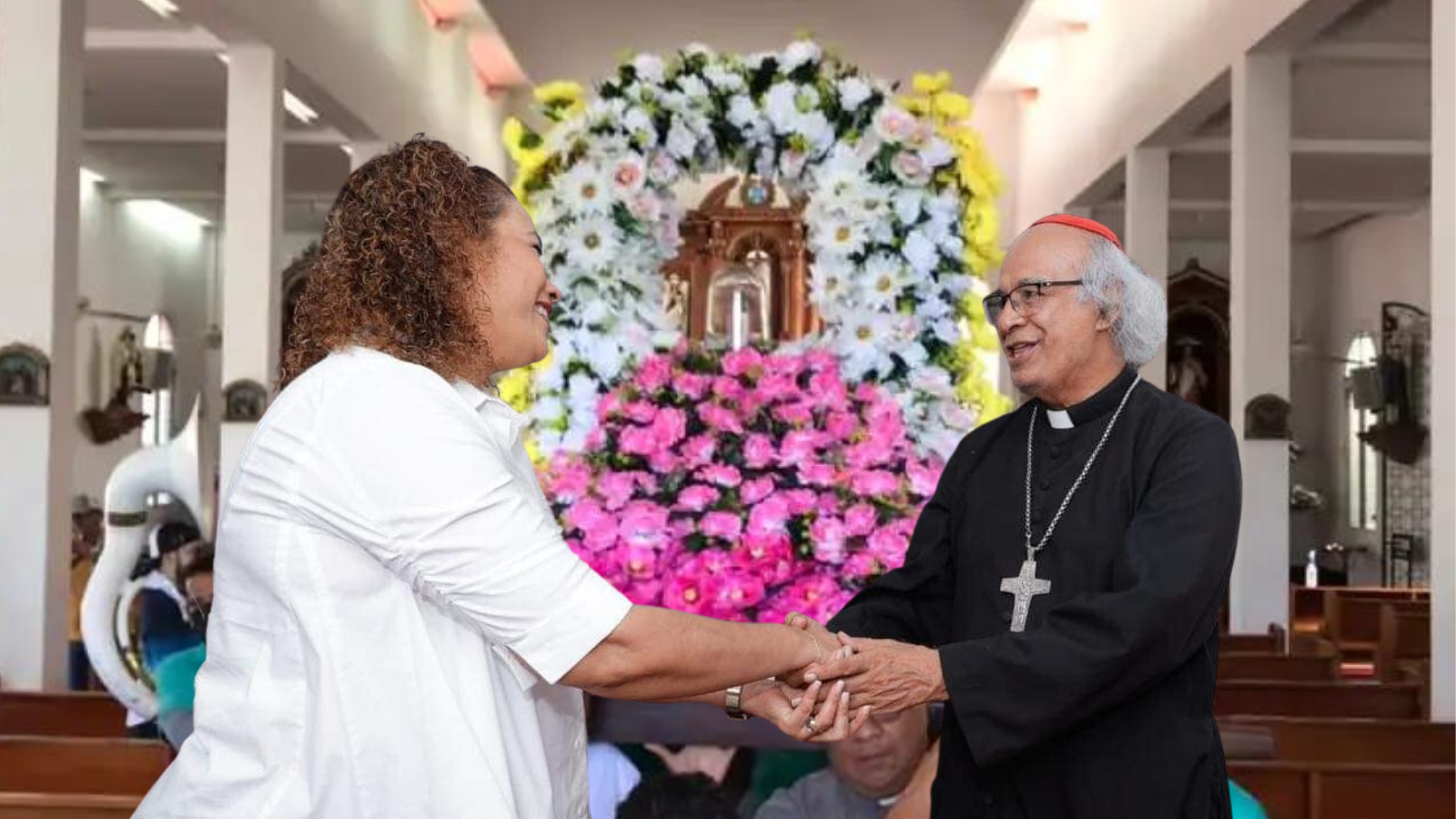 Inician las fiestas de Santo Domingo en Managua con Reyna Rueda y Enrique Armas a la cabeza