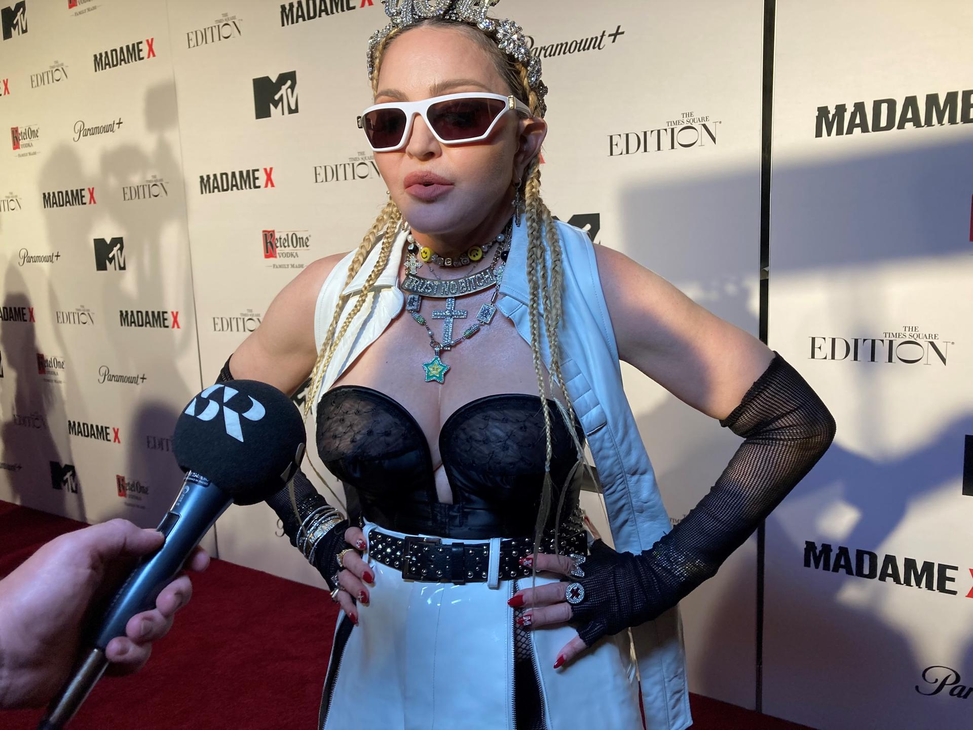 Madonna tras su hospitalización: «Me di cuenta de lo afortunada que soy de estar viva»