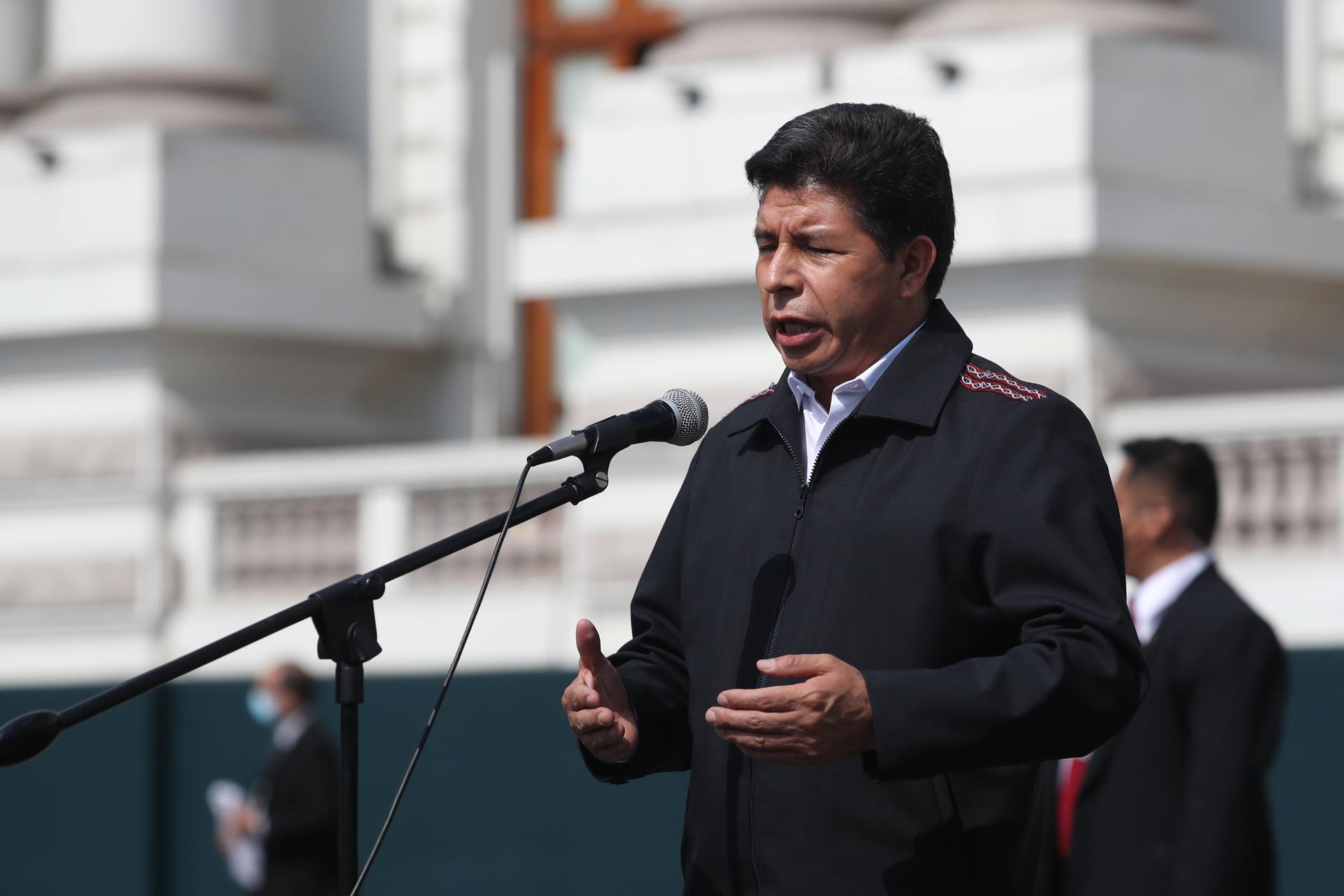 La Fiscal General de Perú presenta una denuncia contra Pedro Castillo por casos de ascensos en las FFAA
