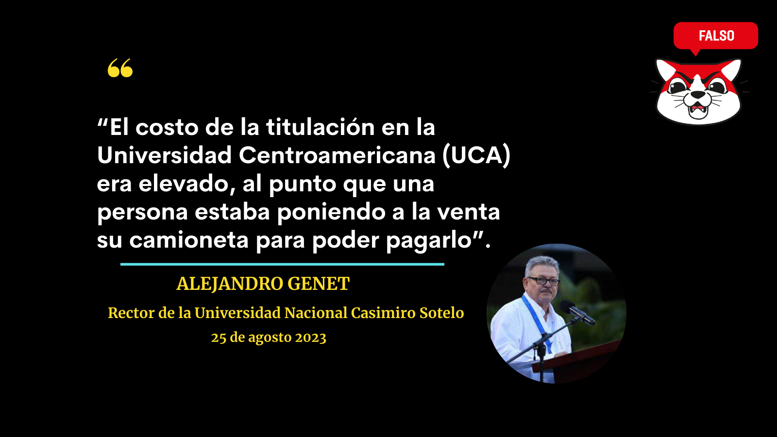 ¿Era “elevado” el costo de titulación de la UCA? Los estudiantes debían pagar 1,500 córdobas   