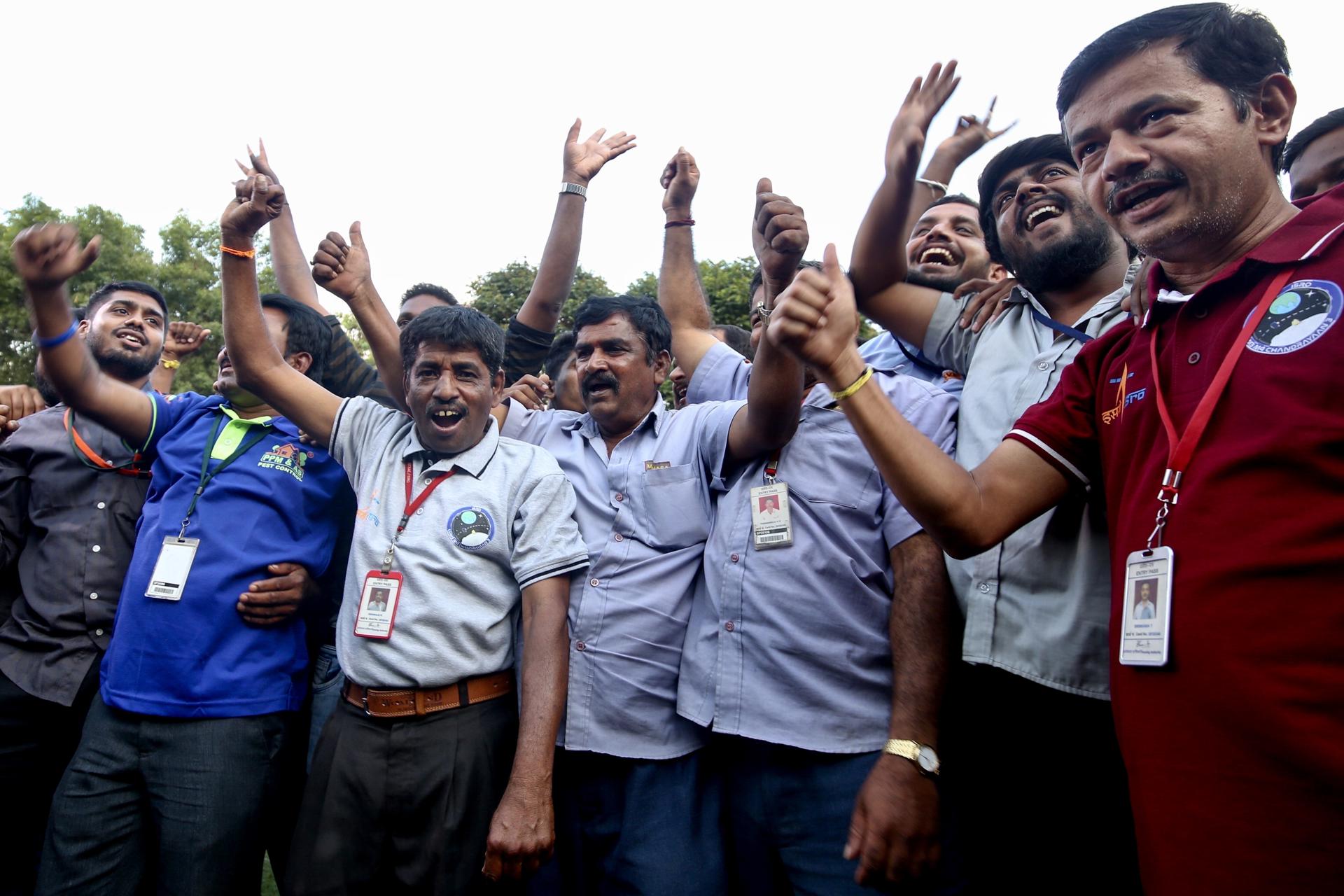 La misión espacial de la India detecta presencia de azufre en el polo sur de la Luna
