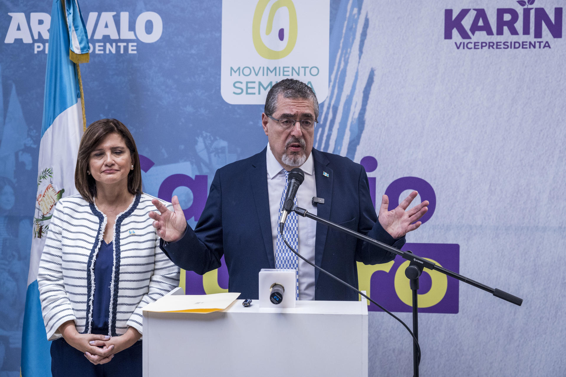 Presidente electo de Guatemala dice: «Estamos viendo un golpe de Estado en curso»