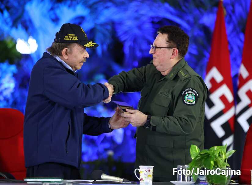 Ortega engrosa la lista de generales de Ejército con ascenso del coronel Lester Gallo Sandoval, el número 35 desde 2007