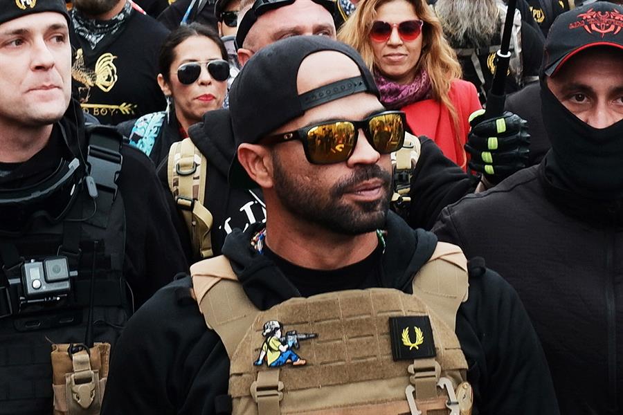 Condenan a 22 años al cabecilla de los Proud Boys que asaltaron el Capitolio en EE.UU.
