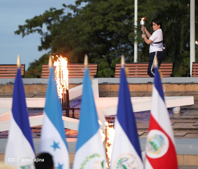 Nicaragua recibirá la Antorcha de la Libertad el 10 de septiembre