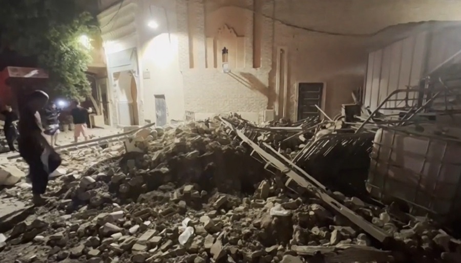 820 muertos y 672 heridos por un terremoto de 7.2 grados en Marruecos
