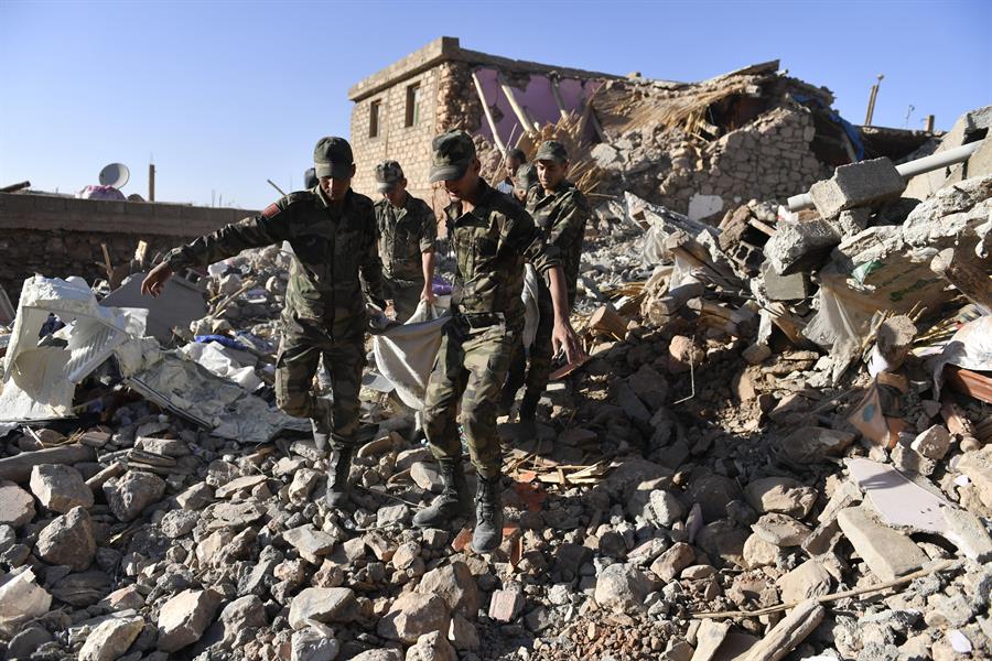 Sube a 2.122 el número de muertos, y a 2.421 el de heridos, por el terremoto en Marruecos