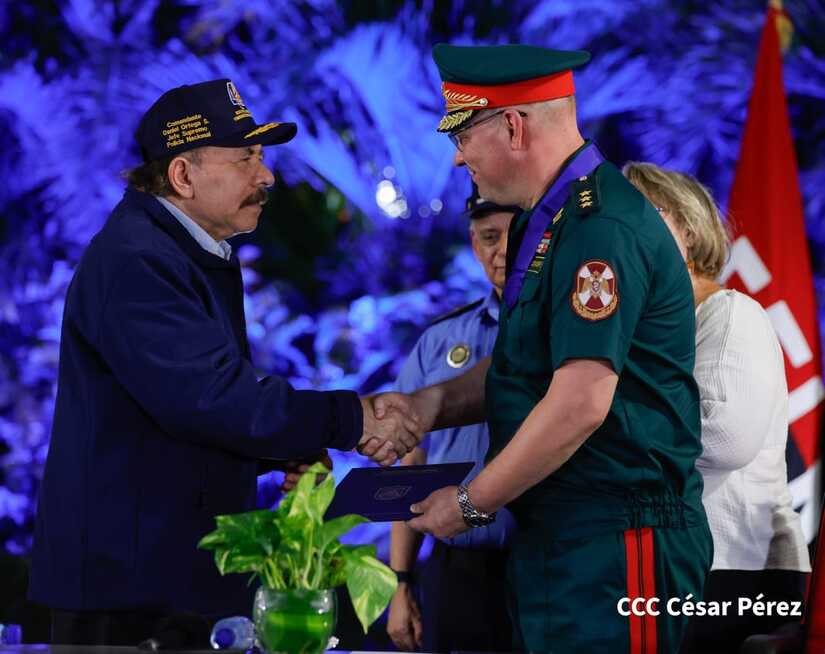 Ortega admite que centro ruso en Managua es “para enfrentar mejor a los golpistas” 