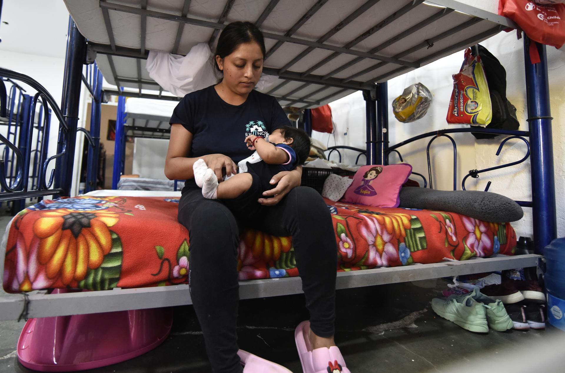 Dar a luz en la frontera, la desesperación de migrantes en el norte de México