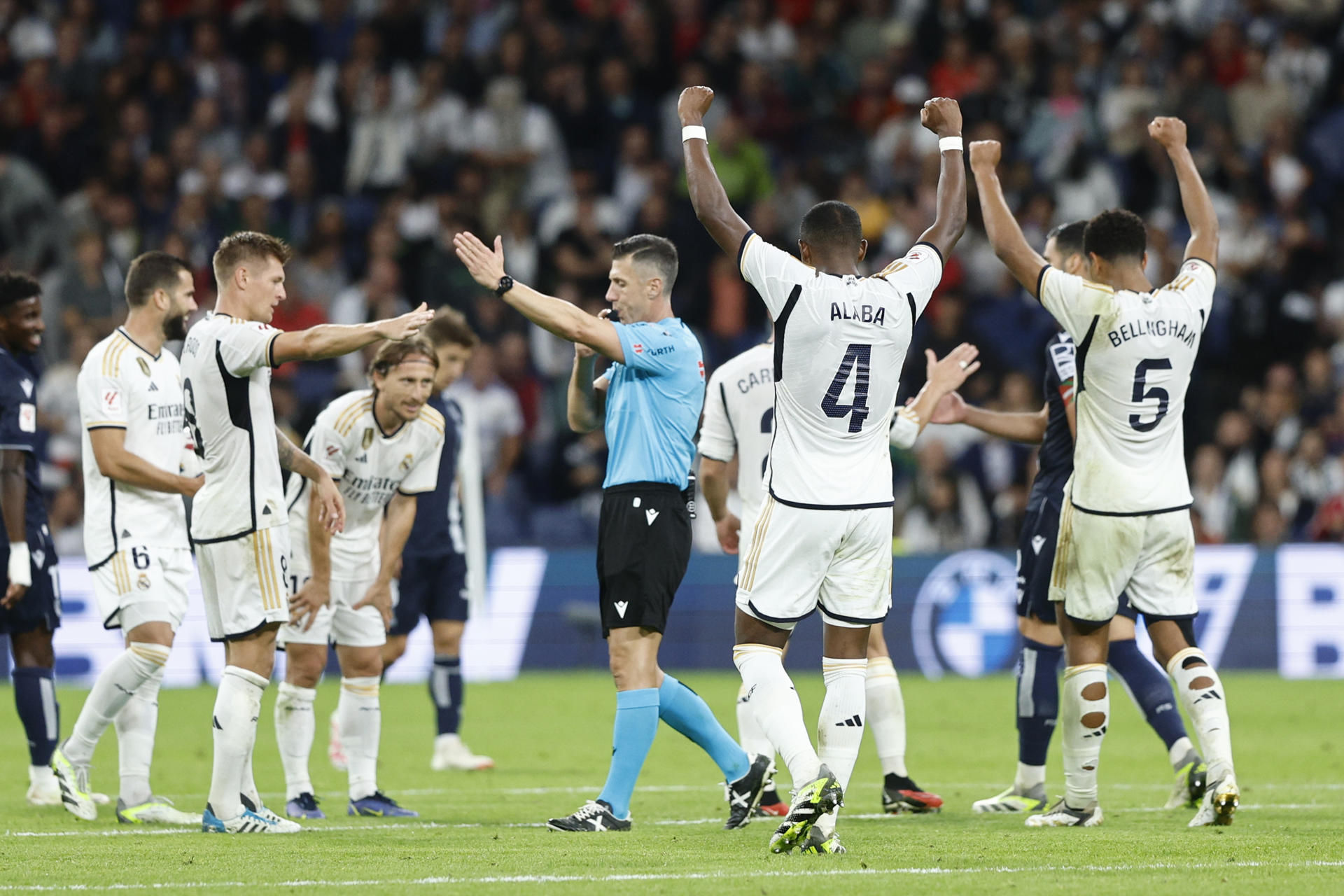 El Real Madrid prolonga el pleno con otra remontada