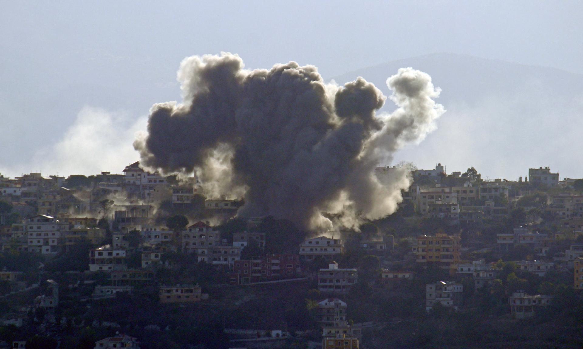 Sube a 15 el número de fallecidos en bombardeos israelíes en tres aldeas cercanas a Beirut