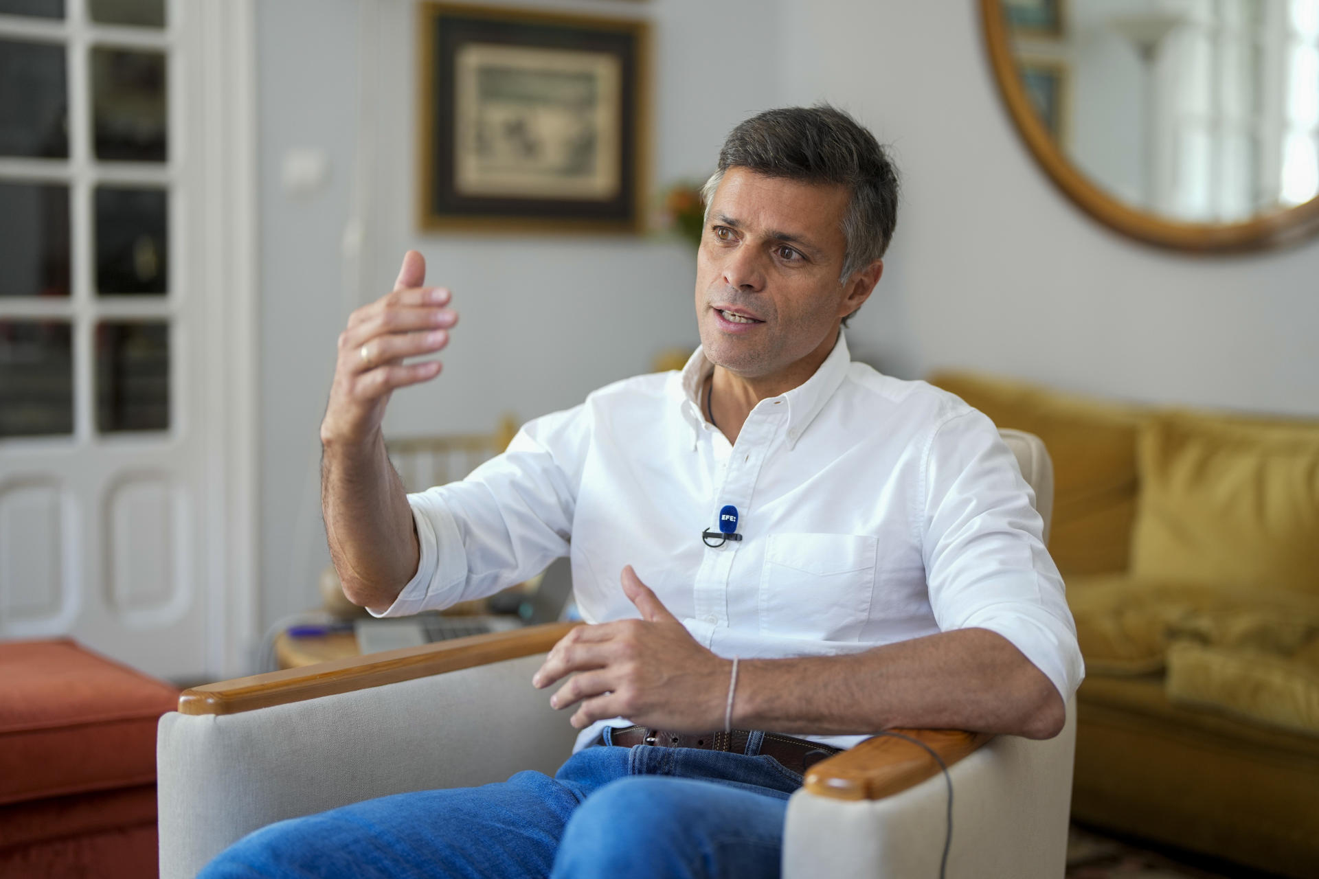 Leopoldo López: Luchar por la libertad en Venezuela es “mi razón de vida”