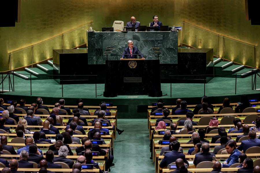 «Abrimos las puertas del infierno», dice Guterres en la cumbre del clima en la ONU