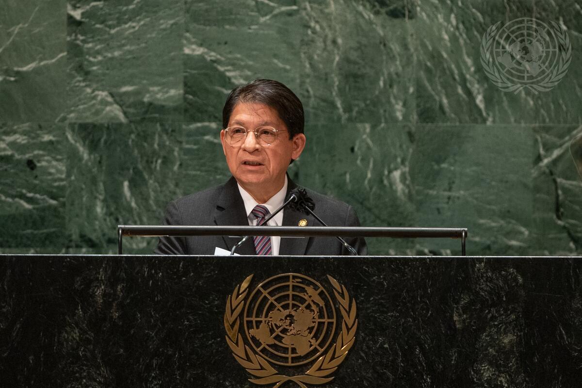 Moncada dice en la ONU que las sanciones internacionales no  «amedrentan» al régimen