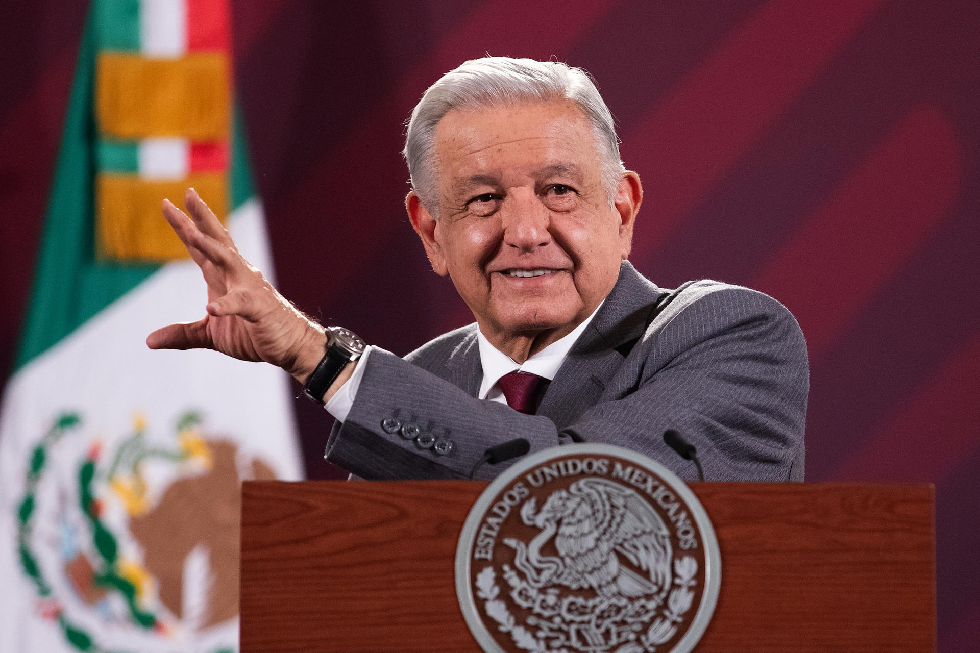 López Obrador admite un aumento de homicidios