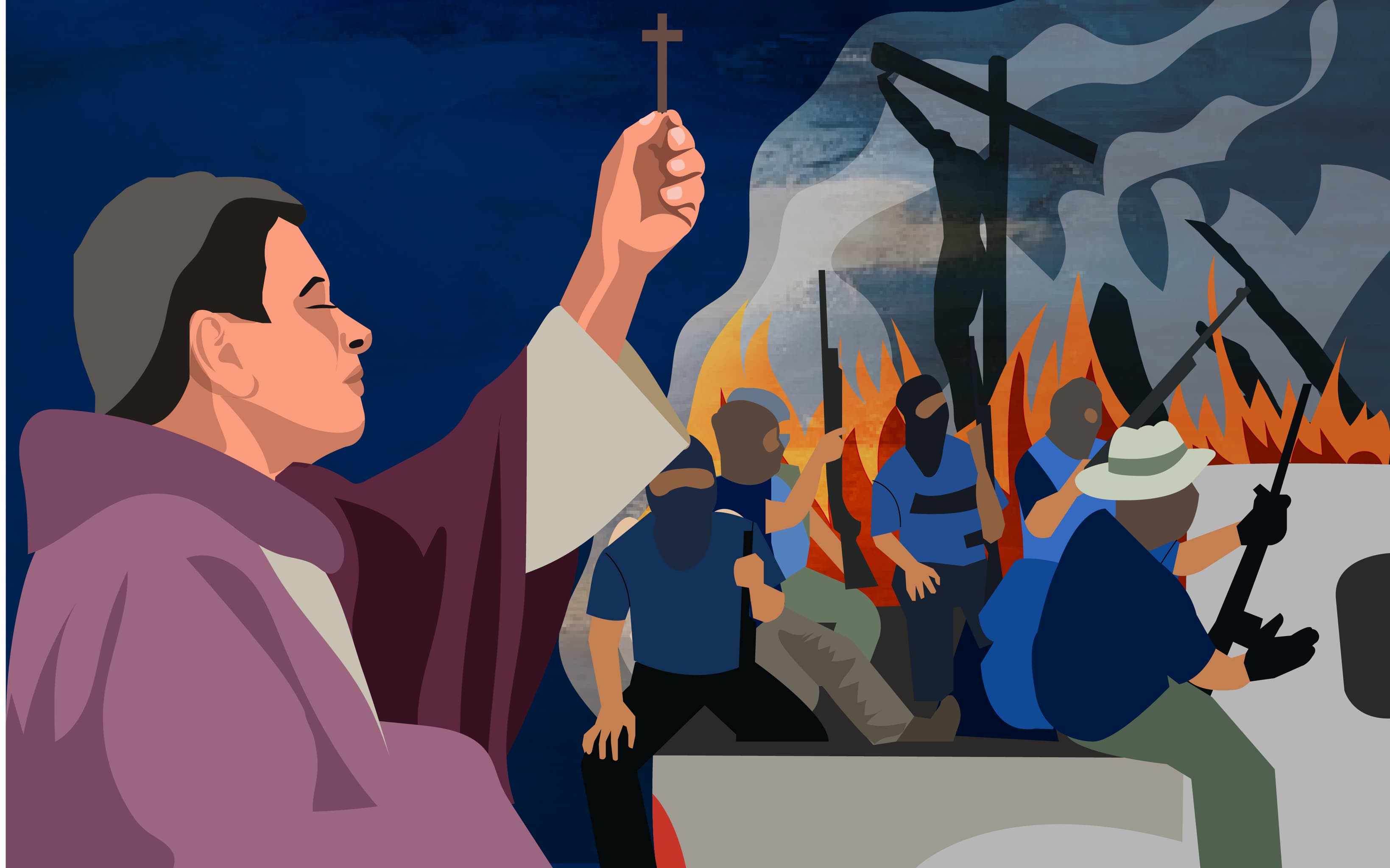 Aumenta a once en número de sacerdotes tras las rejas de la dictadura en Nicaragua