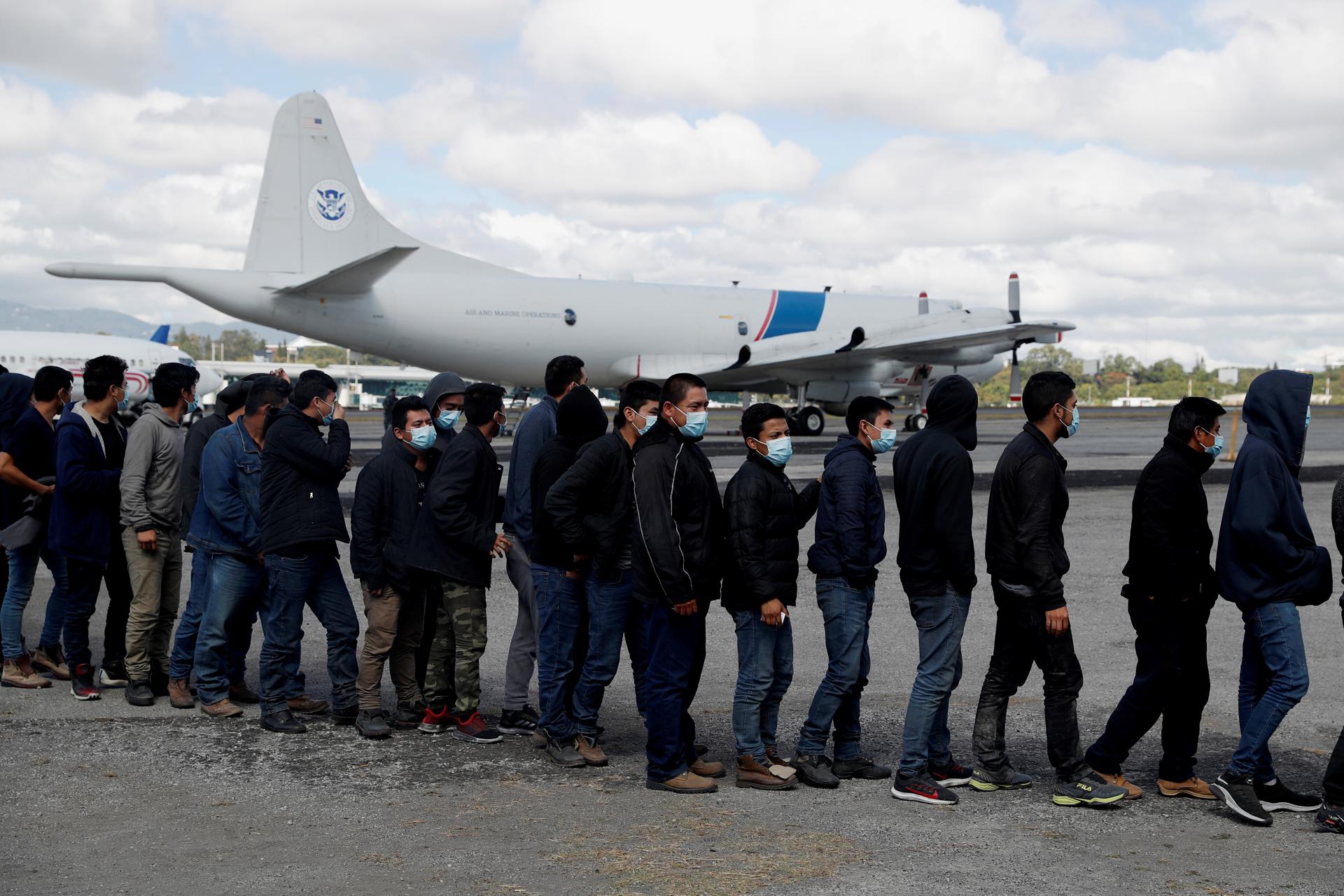 Las deportaciones de centroamericanos caen un 39 % hasta junio