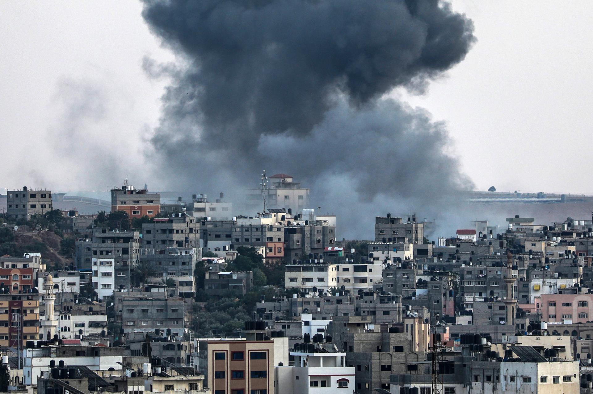 Más de 1.200 muertos en dos días de guerra entre palestinos e israelíes