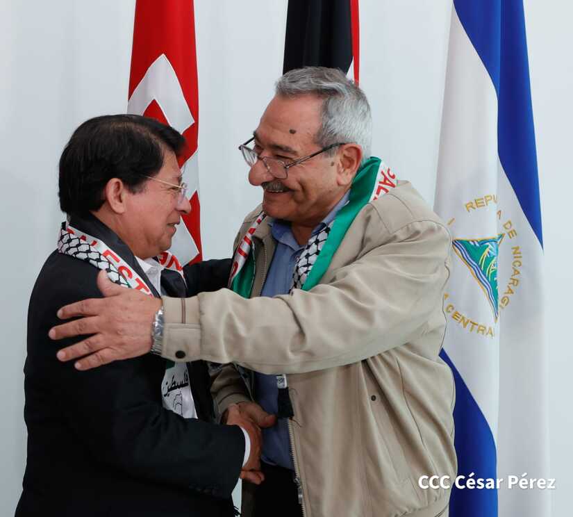 La dictadura recibe en Managua a dirigente palestino en medio de la escalada bélica de Hamás contra Israel