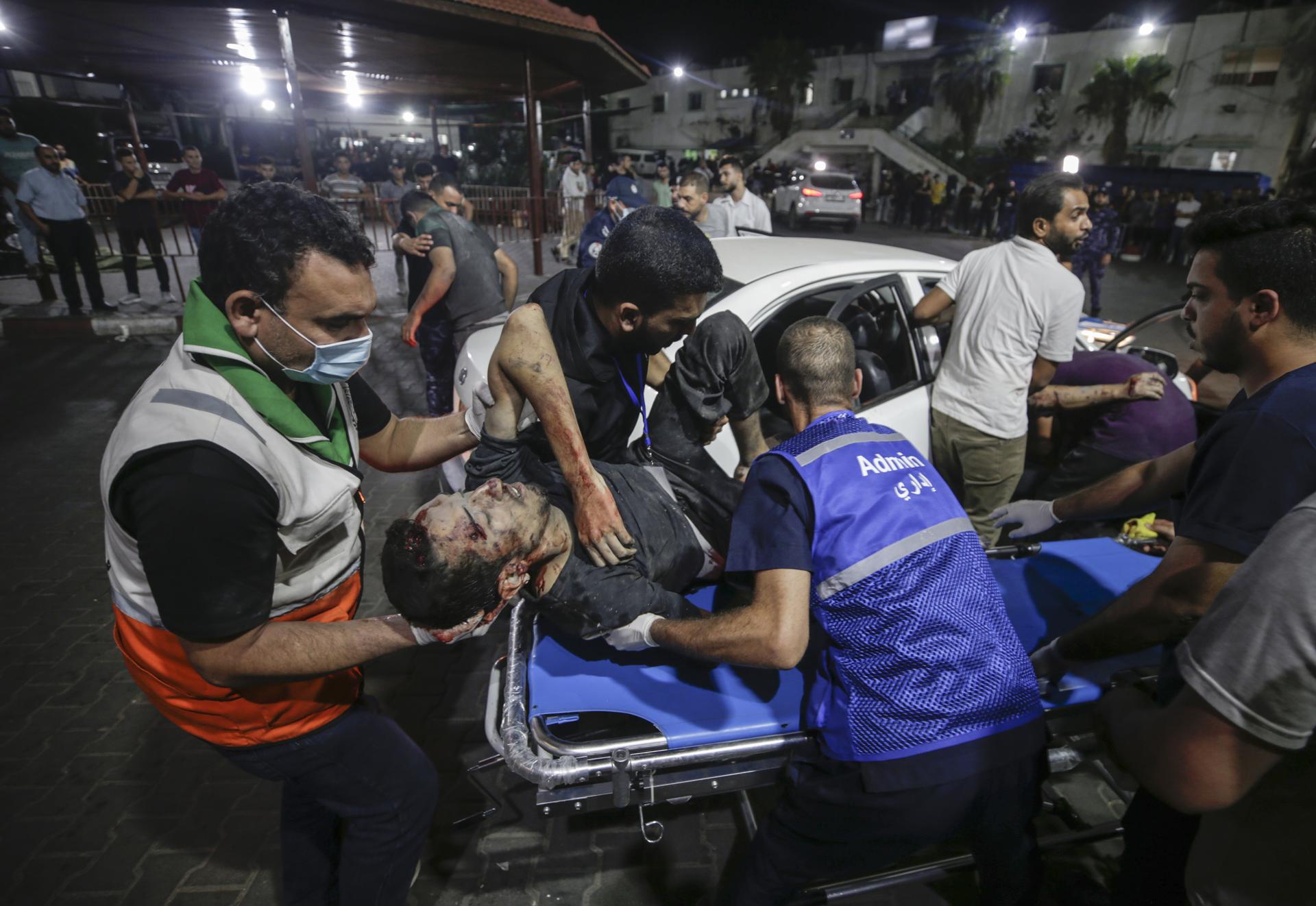Uno de los hospitales clave de Gaza corre el riesgo de ser un «cementerio»