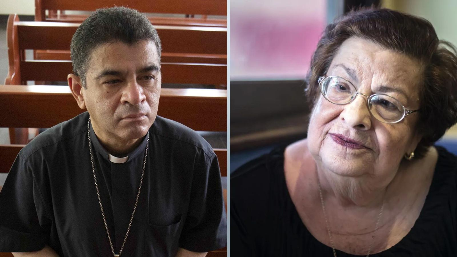 Monseñor Rolando Álvarez y Vilma Núñez quedan entre los tres finalistas al Premio Sájarov 2023 del Parlamento Europeo