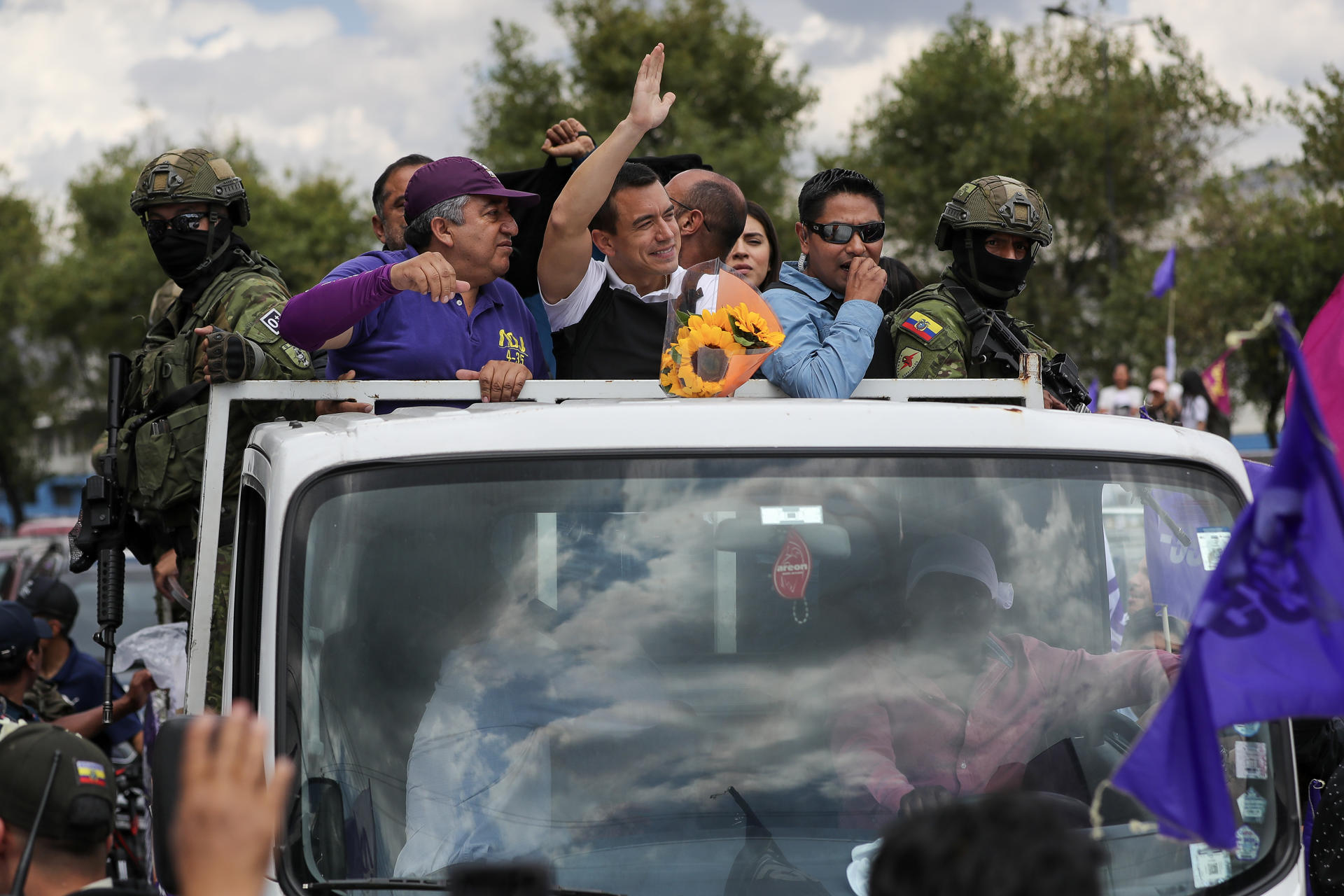Estos son los dos candidatos que se disputan las elecciones en Ecuador este domingo