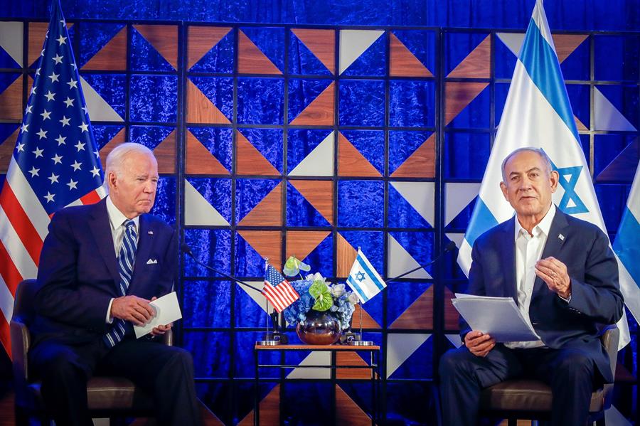 Biden apoya las acusaciones de Israel de que el ataque contra el hospital de Gaza fue de «la otra parte»