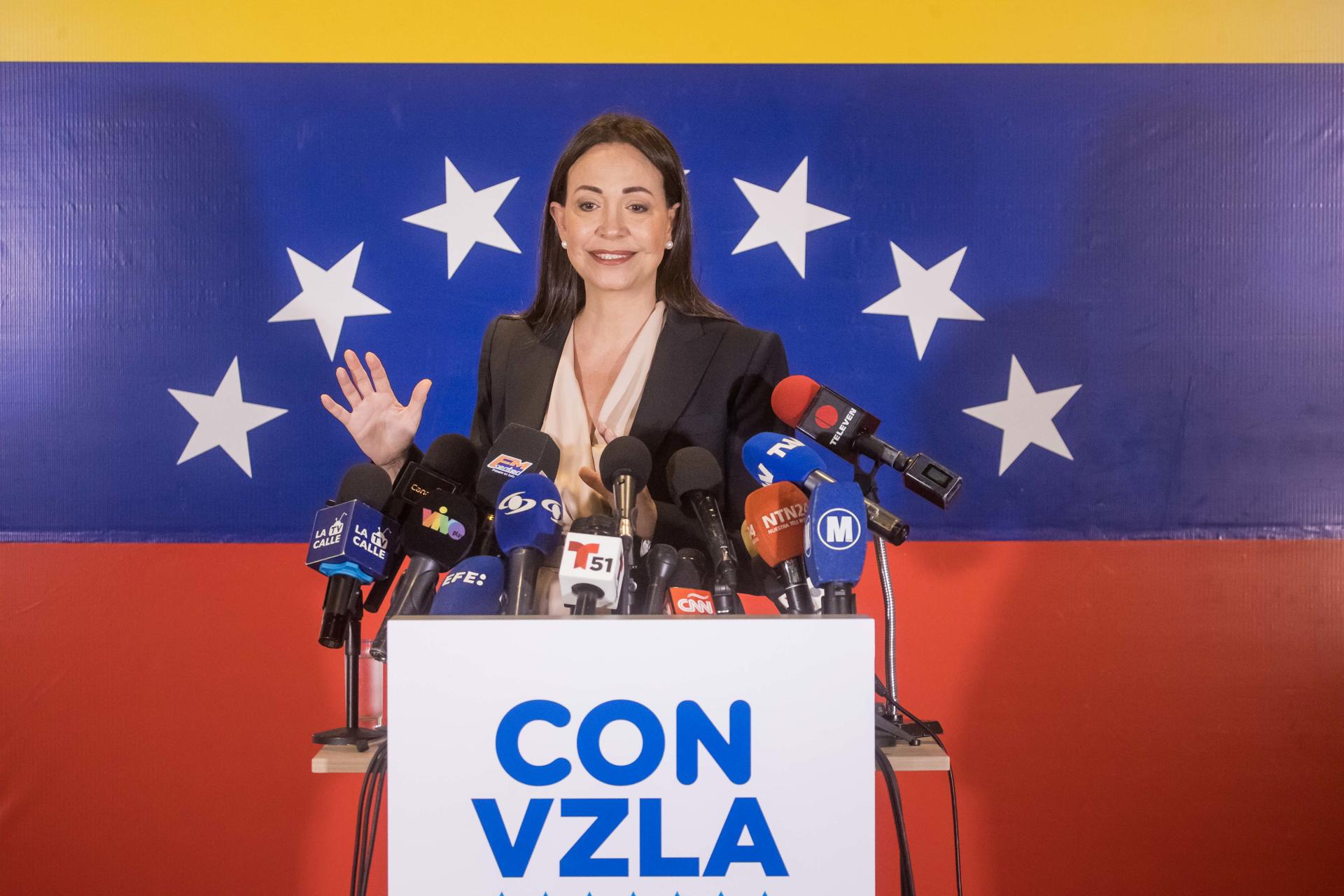 María Corina Machado es proclamada candidata opositora a la Presidencia de Venezuela