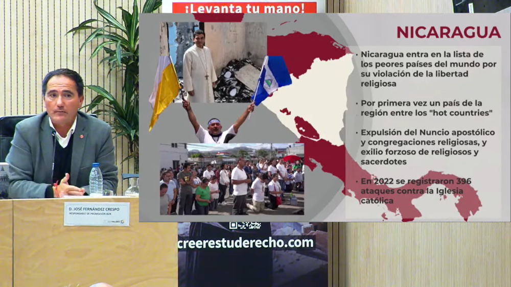 Fundación de la Santa Sede ubica a Nicaragua como uno de los “peores países del mundo” por violaciones a la libertad religiosa