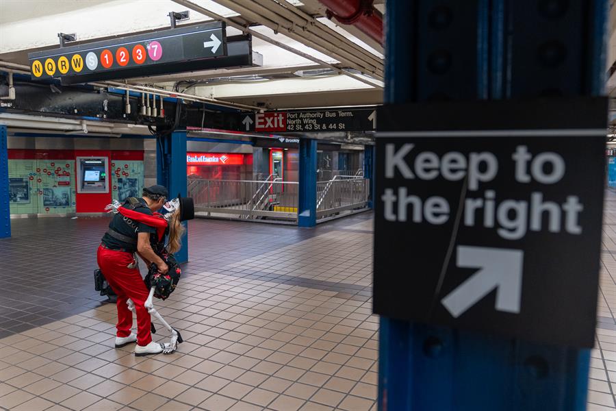 Julio César Díaz, el colombiano que baila con la muerte en Nueva York