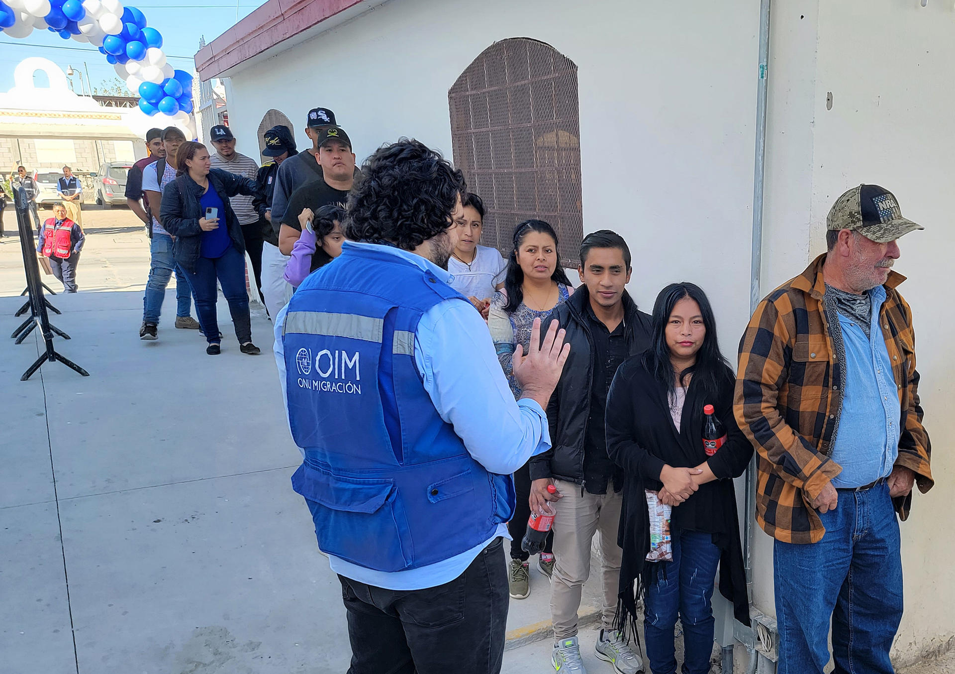 La ONU abre un centro de atención a migrantes en la frontera de México-EEUU